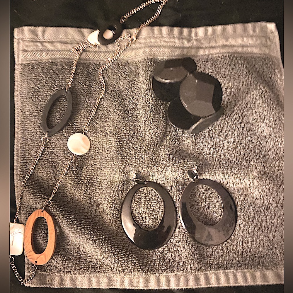 Boho Black Base Light weight Jewelry Combo